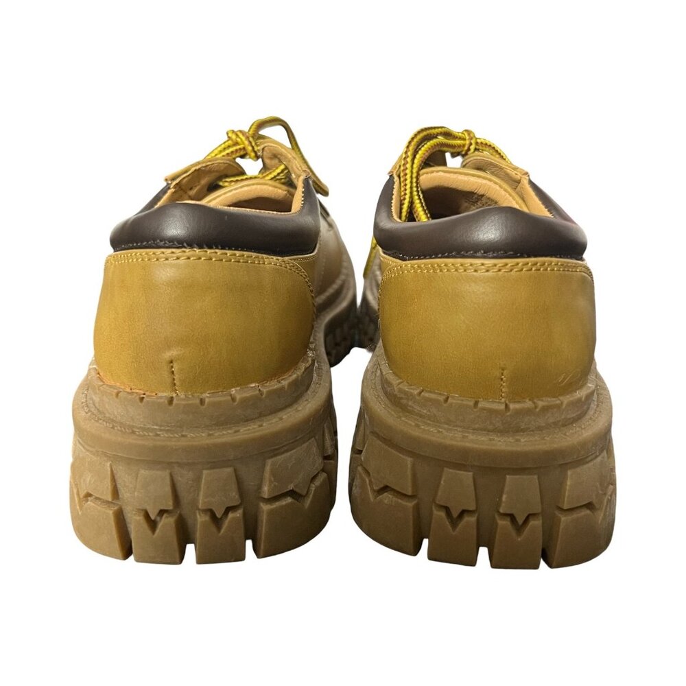 dELiA*s Chunky Platform Lace-Up Shoes in Tan and Black - Picture 4 of 9